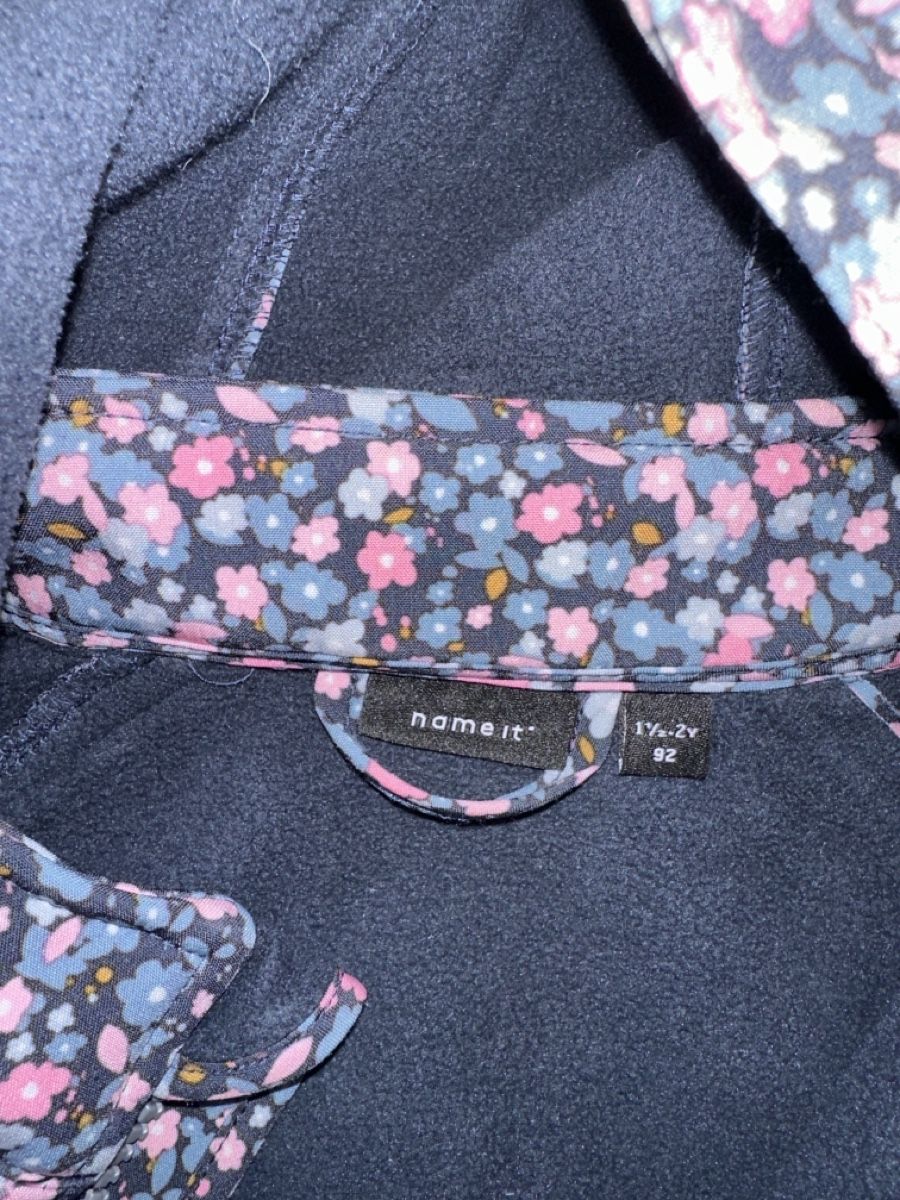 Name It Jumpsuits: NAME IT Softshell-Overall mit Blumenmuster – Grösse 92 – Gebraucht aus Rüschlikon von rdimova 2