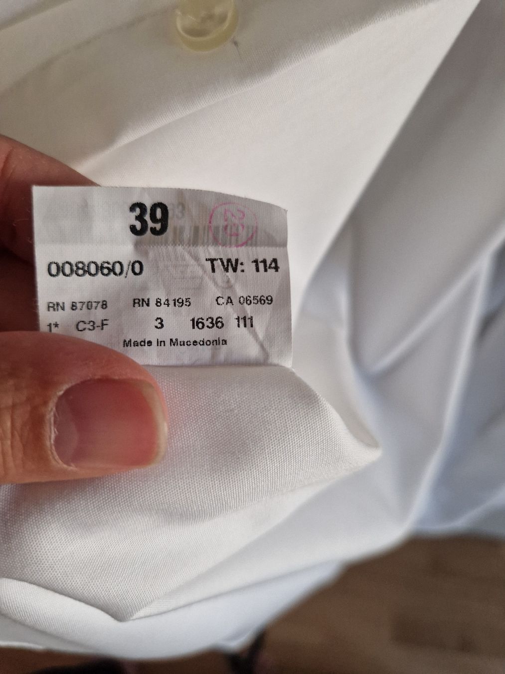 Camicie: Hemd -  Weiss -  Gr L - Casa Moda – Usato da Reinach BL venduto da Dschinni80 6