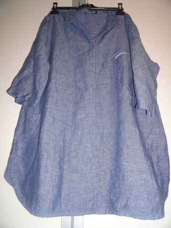 DORIS STREICH BLUSE GR. 48 100% LEINEN  ***