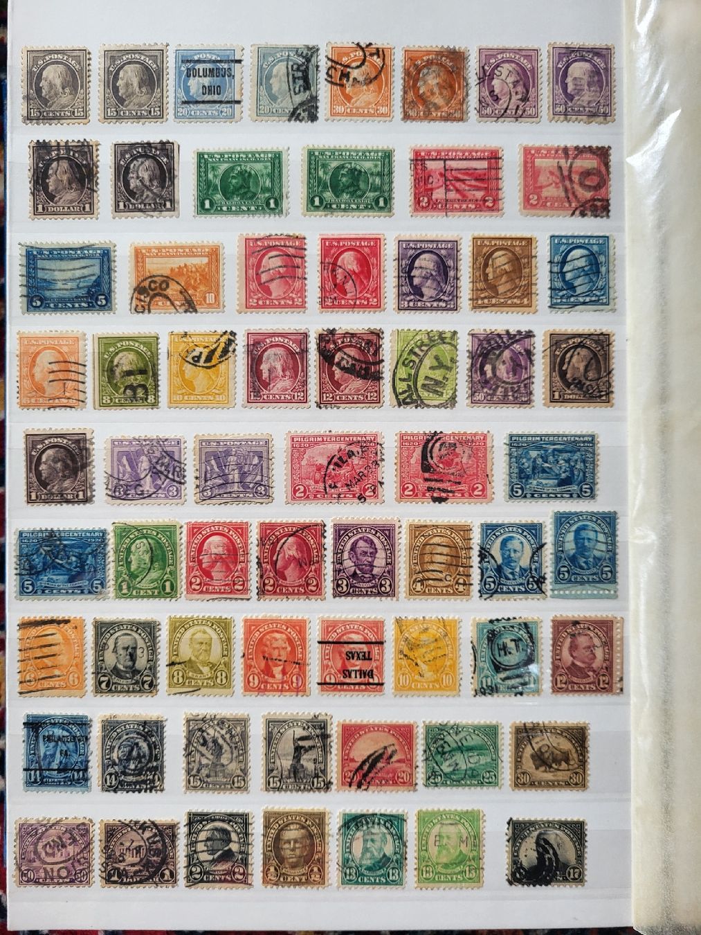 Tous les timbres: SPANNENDES USA - ALTLOT – D'occasion à stäfa par brandy66 4