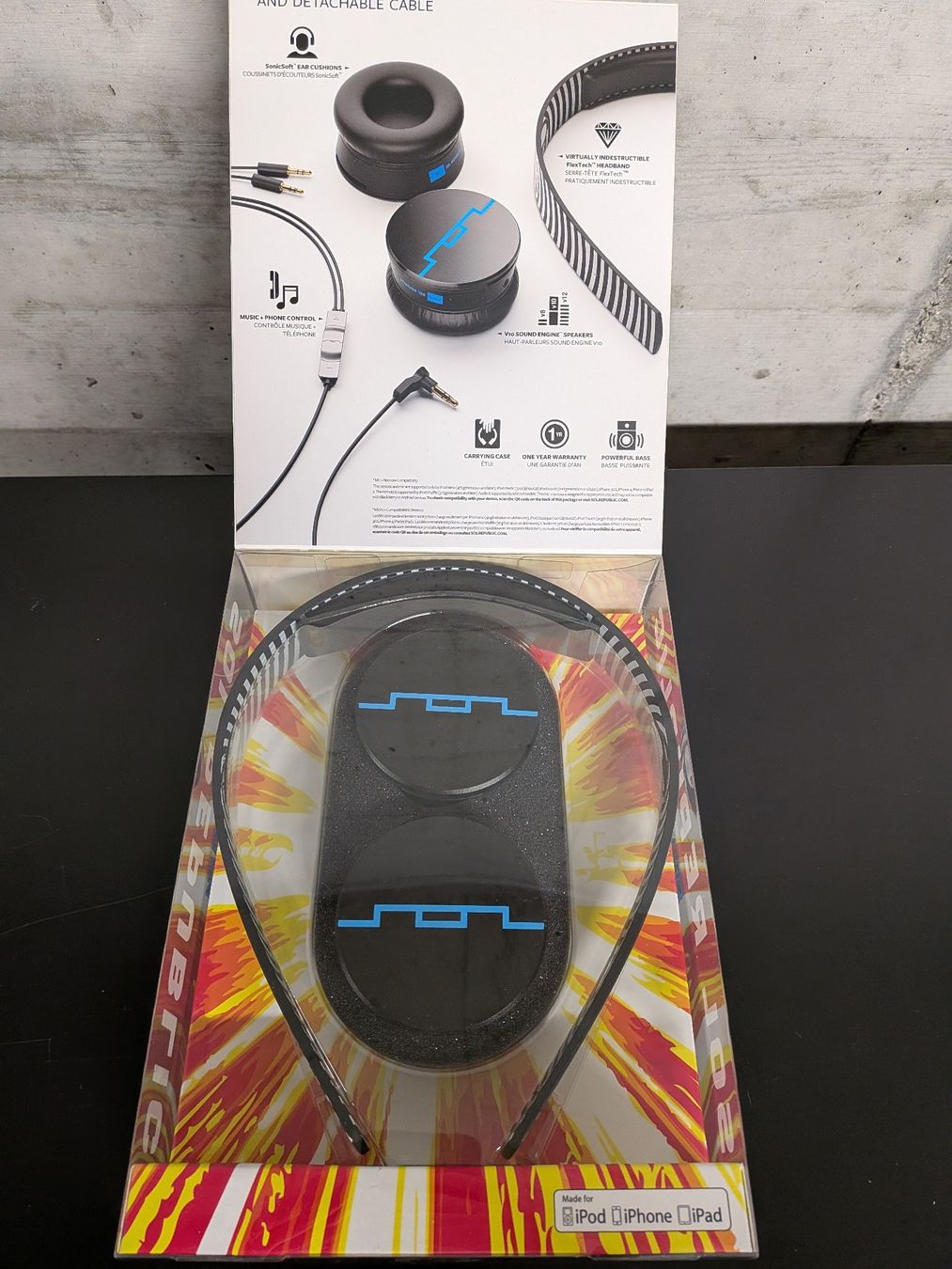 Cuffie: SOL Republic Tracks Kopfhoerer  - Steve Aoki Limited Edition – Usato da Sursee venduto da Tom1447 1