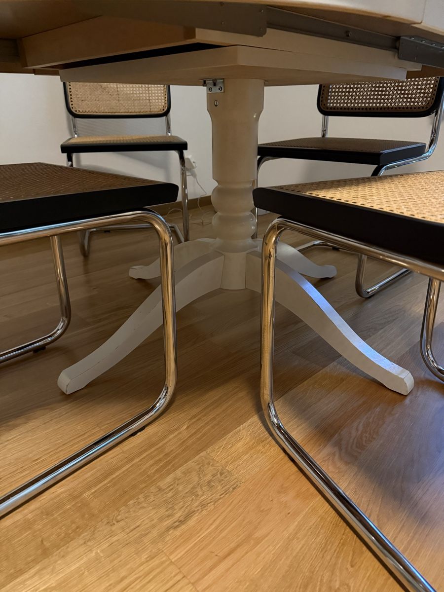Tavoli: Dining table extendable white condition used and scratched – Usato da Zug venduto da PV23 1