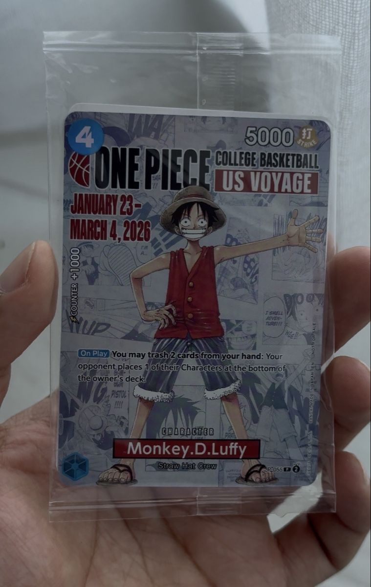Bandai Carte collezionabili: Monkey D. Luffy Basket (Promo scellé) – Nuovo e nell'imballaggio originale da Bernex venduto da Linc97