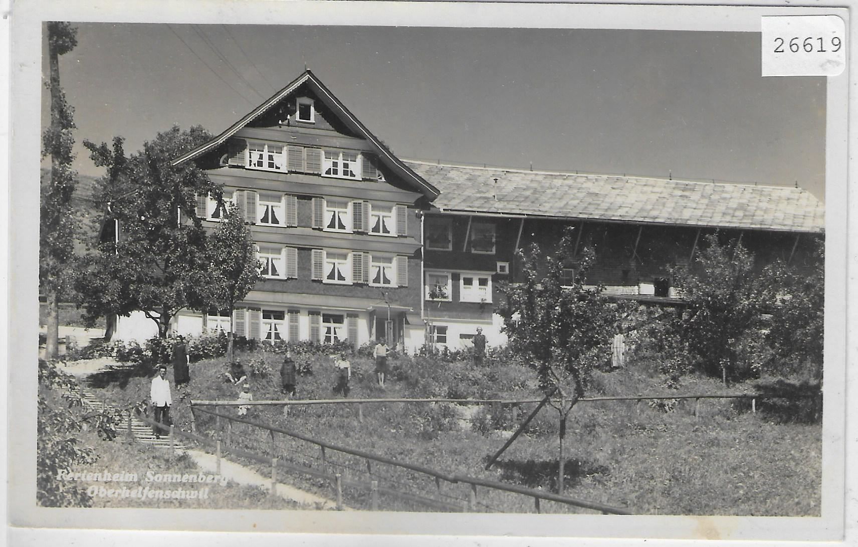 Cartoline postali: Ferienheim Sonnenberg Oberhelfenschwil – Usato da Ettingen venduto da Kartenplanet