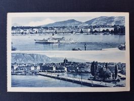 Alte Postkarte Souvenir de Genève