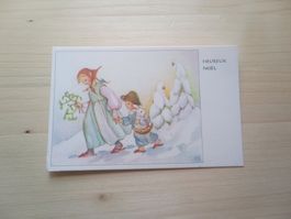 carte de vœux heureux Noël - neuve