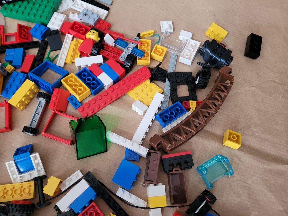 Lego gemischt mit piraten teile 7