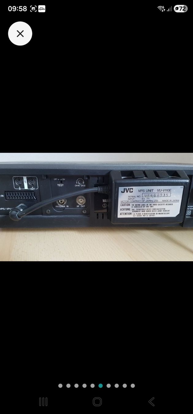 Tutti i VHS: Magnétoscope JVC SVHS – Usato da Thônex venduto da ser_9hhk 5