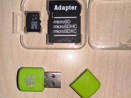 Micro SD Karte 8 GB Speicher