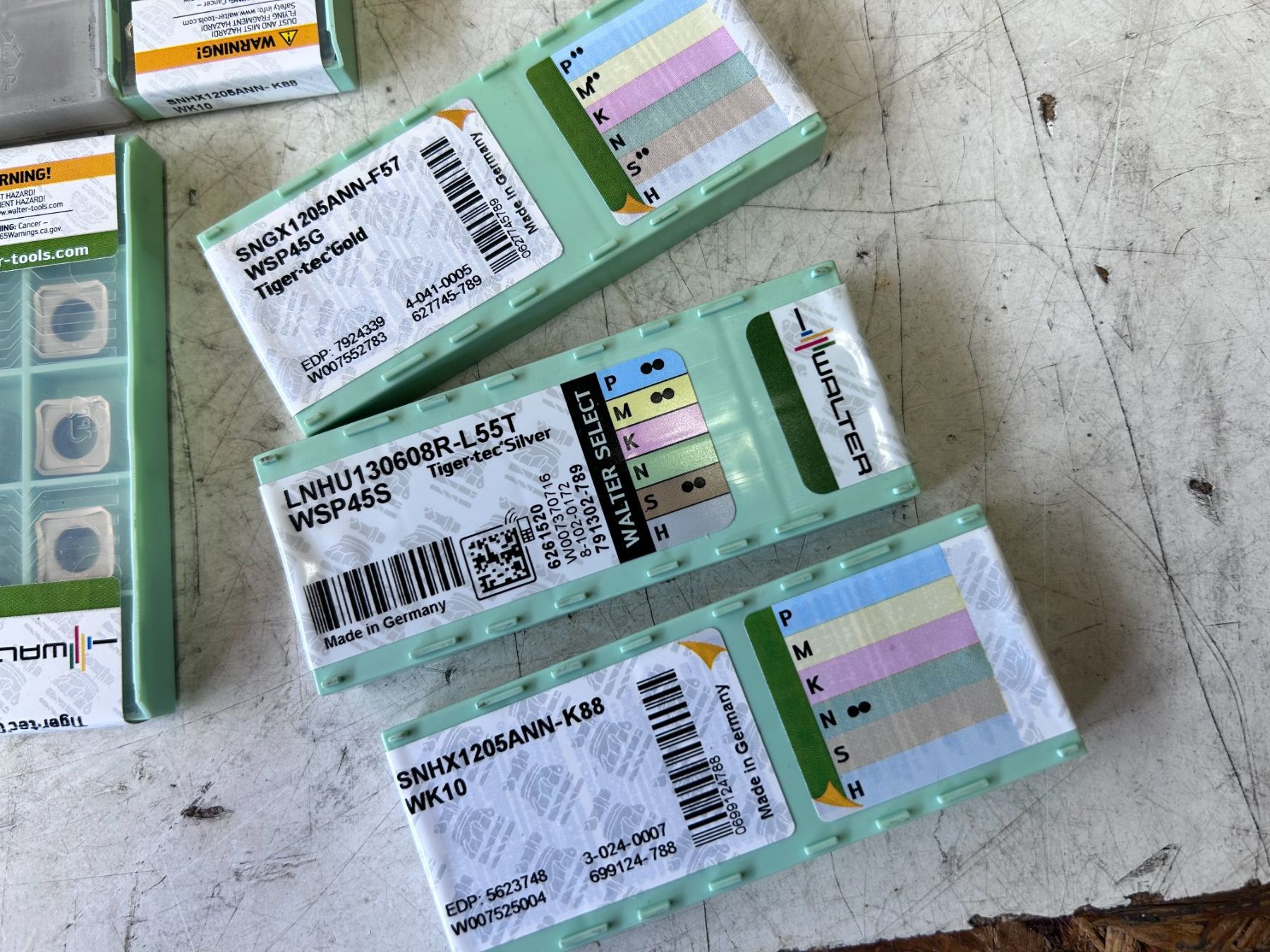 Toutes les machines: div. Wendeplatten – D'occasion à Münchenstein par fransch 6