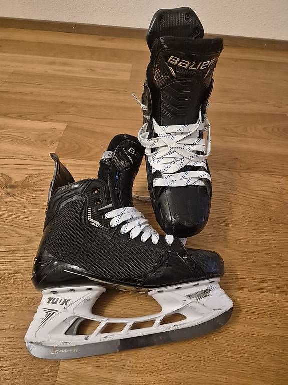 Bauer Schlittschuhe: EXKLUSIV: BAUER SUPREME SHADOW SR  EV ZUG  SAISON 25/26 – Gebraucht aus Feusisberg von cts_55rn