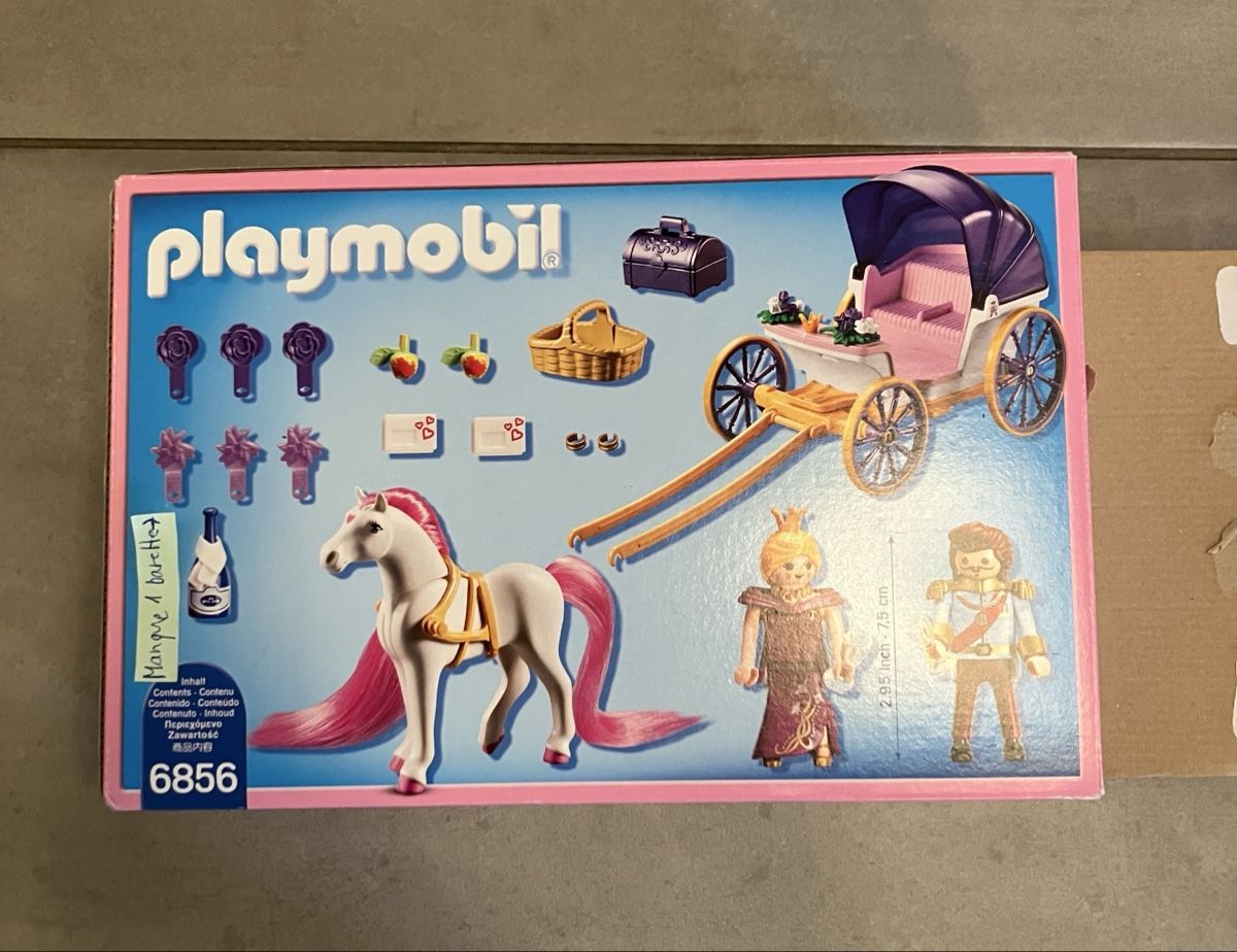 Playmobil Giocattoli: Playmobil Princess 6856 - Carrosse. – Usato da Fey venduto da Copsnouille