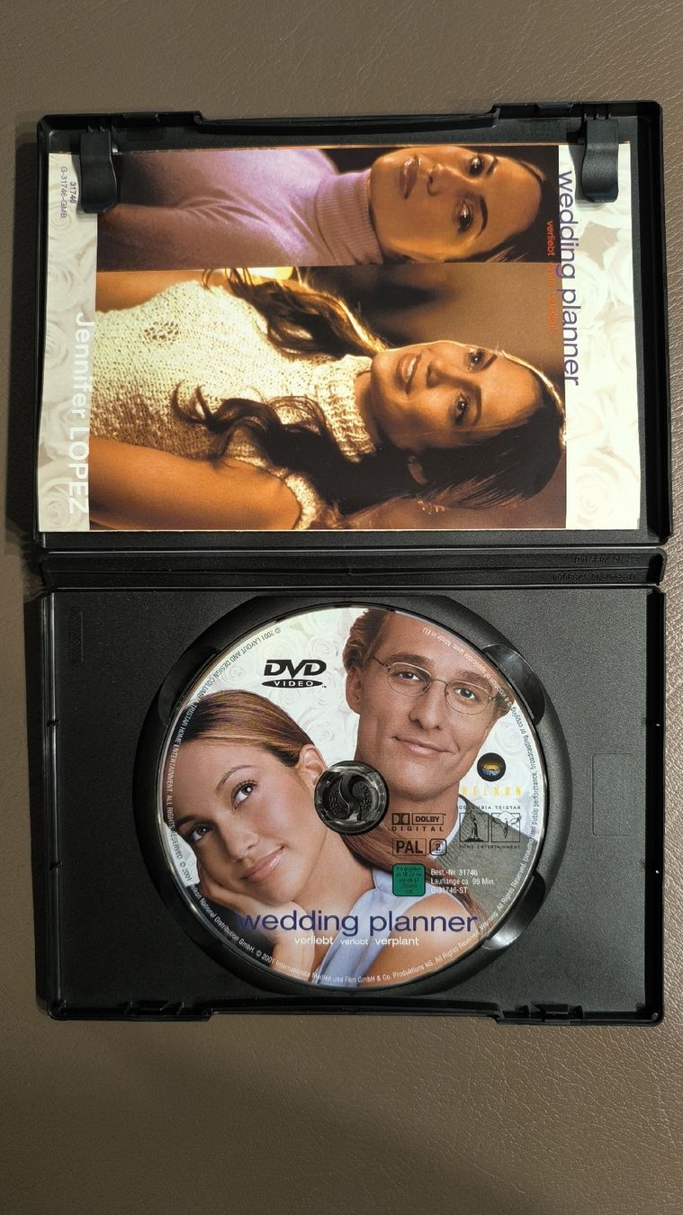 Tutti i DVDs: DVD Wedding planner – Usato da St.Erhard venduto da himmelblau21 2