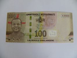 Swaziland, Eswatini 100 Emalangeni 2017, P-42a, UNC