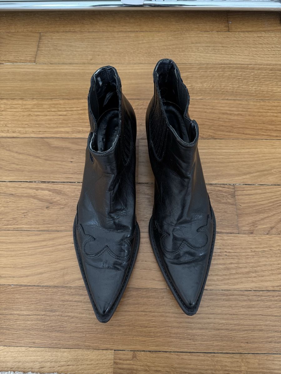 Scarpe da donna: Schwarze Cowboyboots – Usato da Birmensdorf ZH venduto da nin.am 2