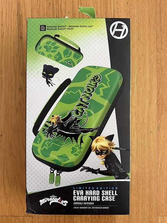 Custodie protettive: Miraculous Cat Noir Nintendo Switch Hard Case – Nuovo e nell'imballaggio originale da Dällikon venduto da sanbae