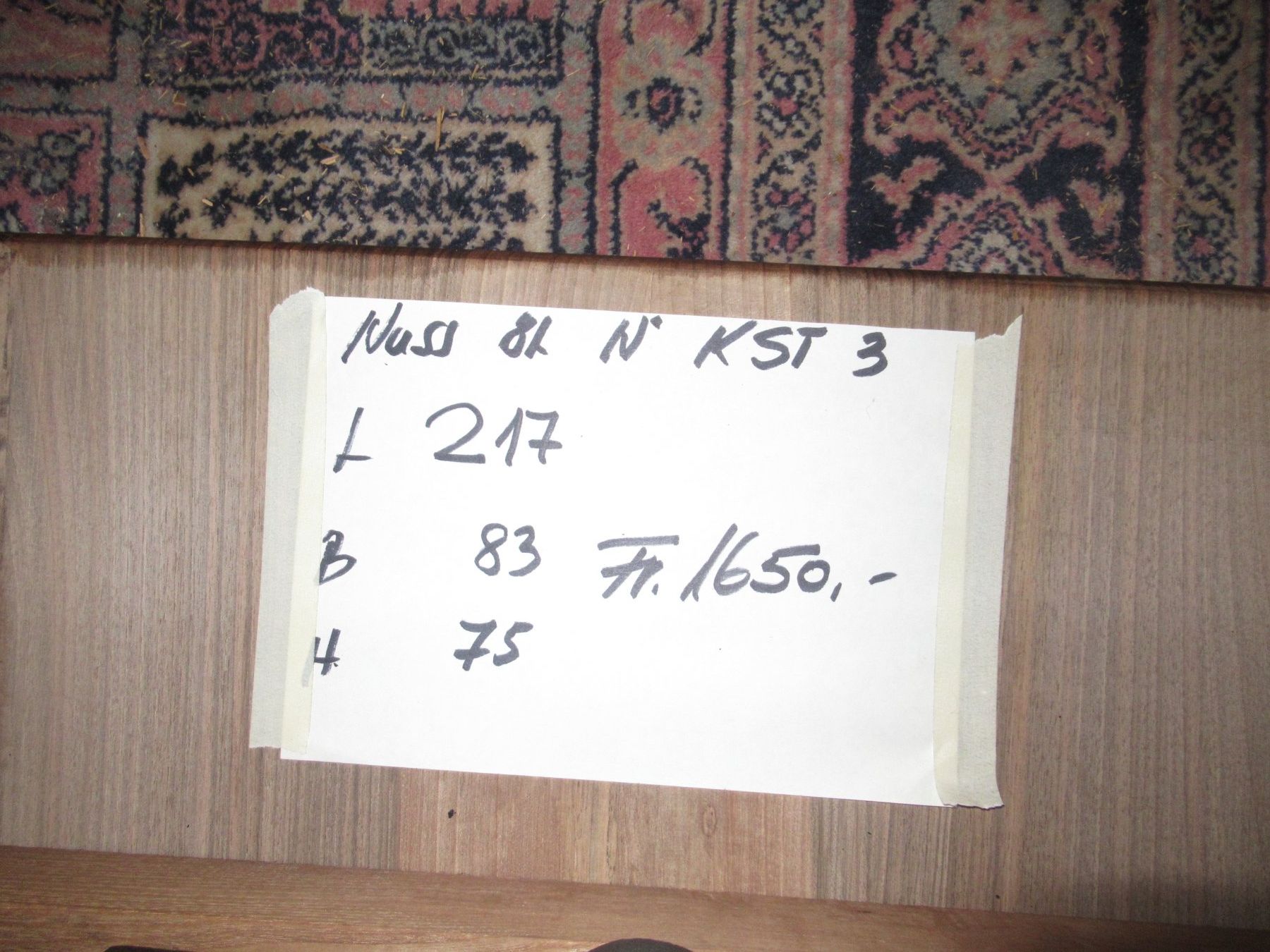 Tische: Beizentisch (Nuss/217) – Gebraucht aus Berg SG von Pizza58 8