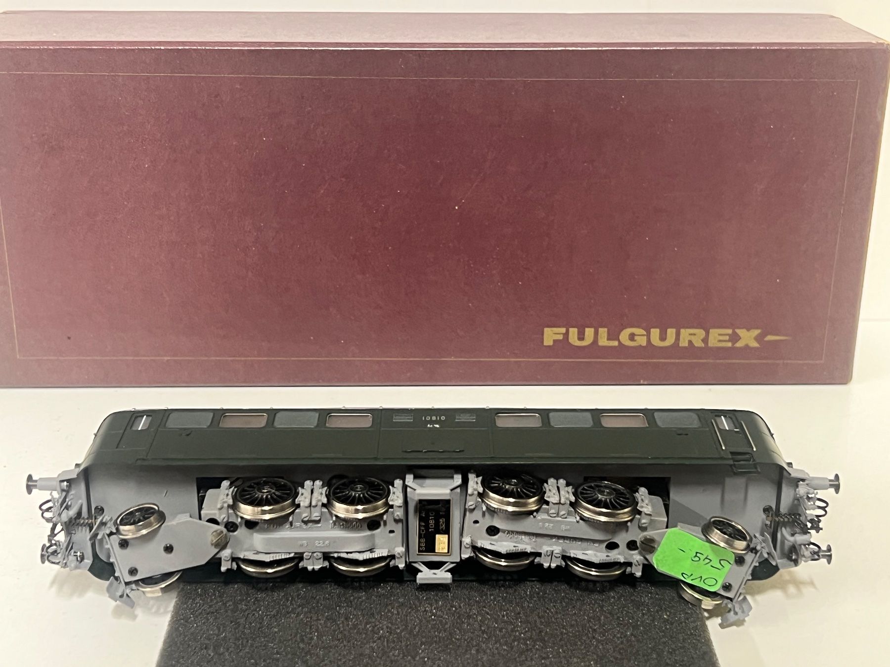 Fulgurex Modellini di ferrovie: Fulgurex H0 Ae 4/6 SBB CFF DC – Usato da Geroldswil venduto da TopTrain54 5