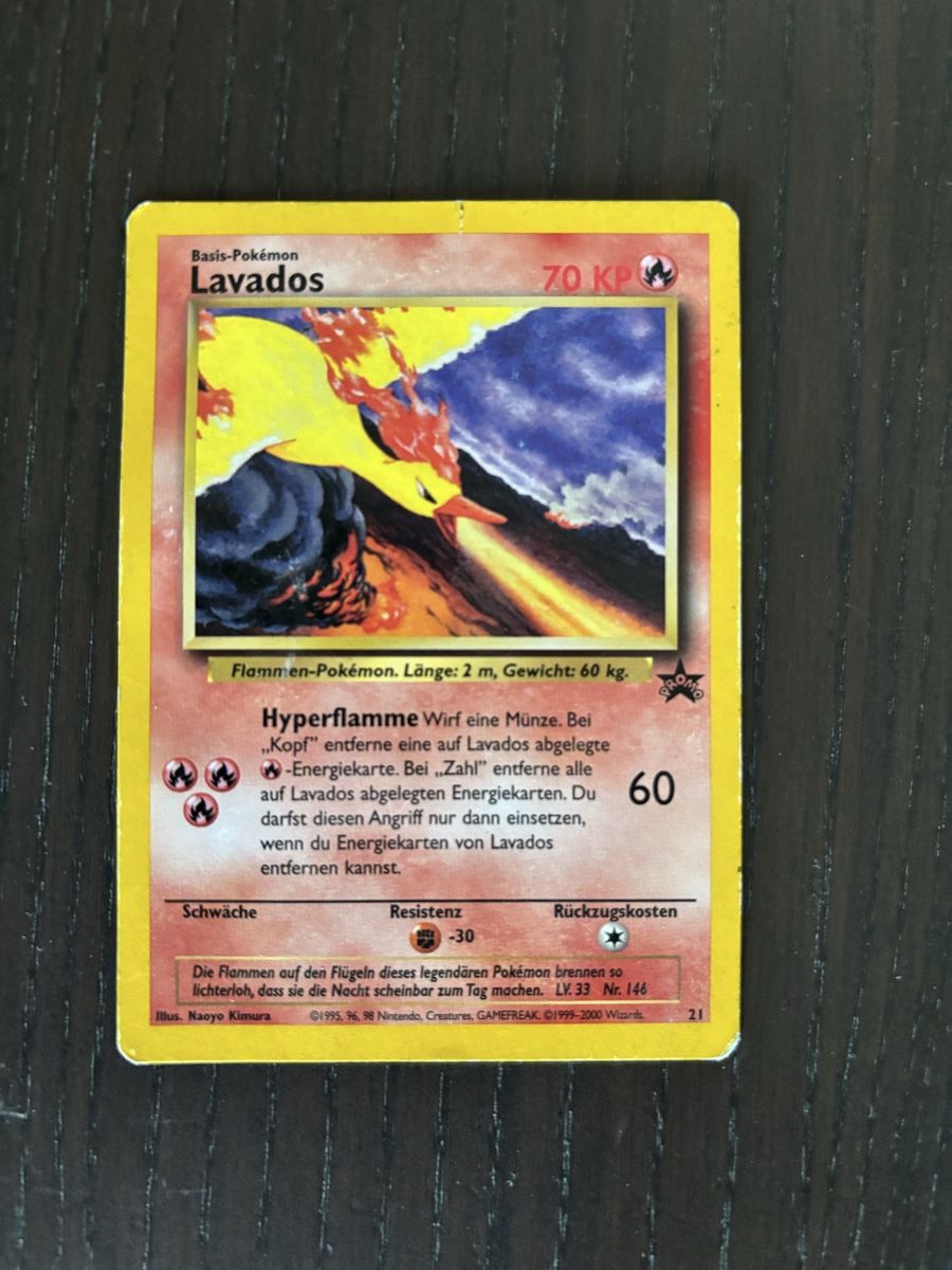 Pokémon Sammelbilder & Trading cards: Lavados und Zapdos Promokarten – Gebraucht aus Zürich von ChampShirts 3
