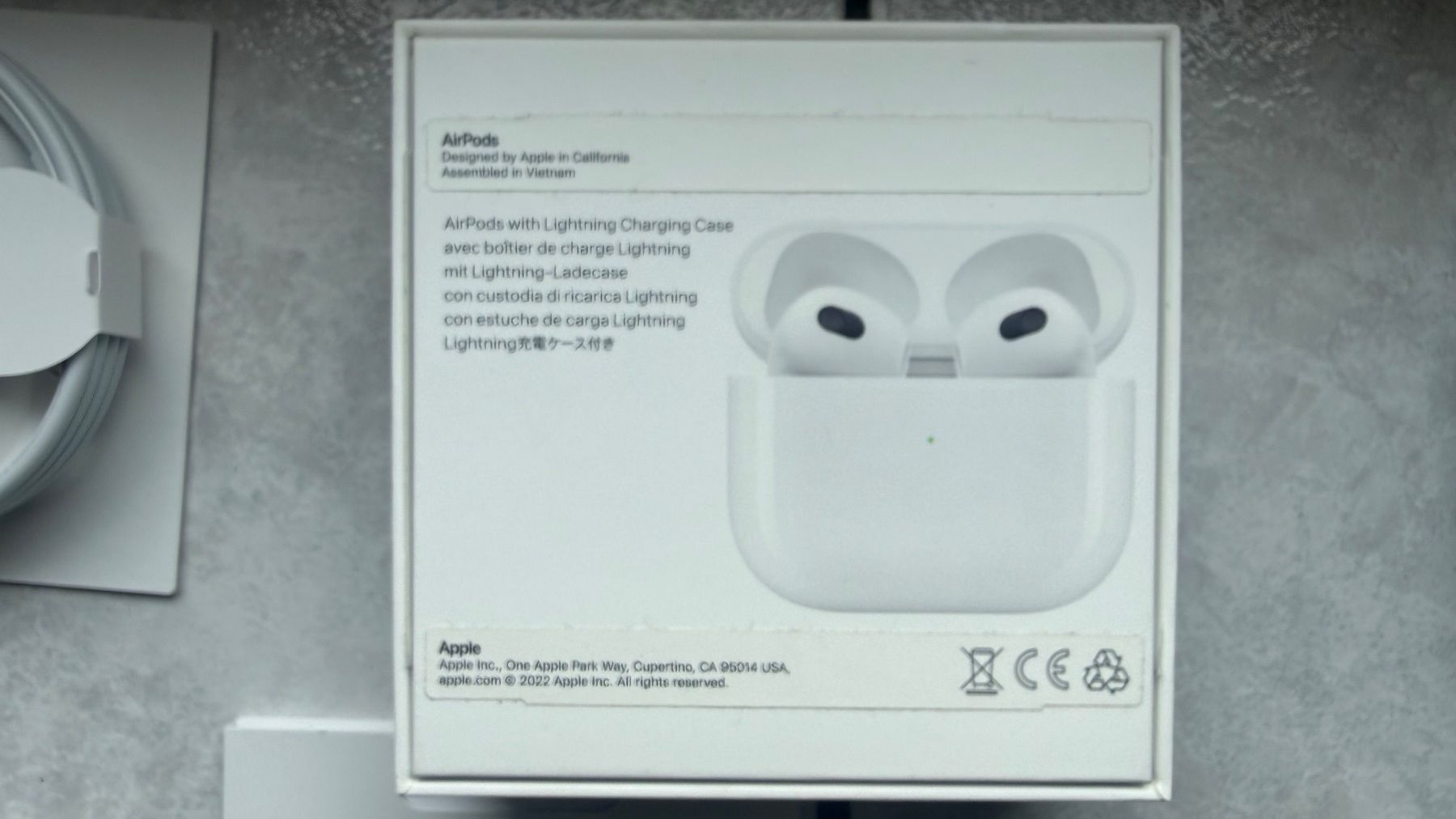 Apple Cuffie: Apple AirPods (3rd Gen.) Lightning Case – Usato da Monte Carasso venduto da Ely67 3