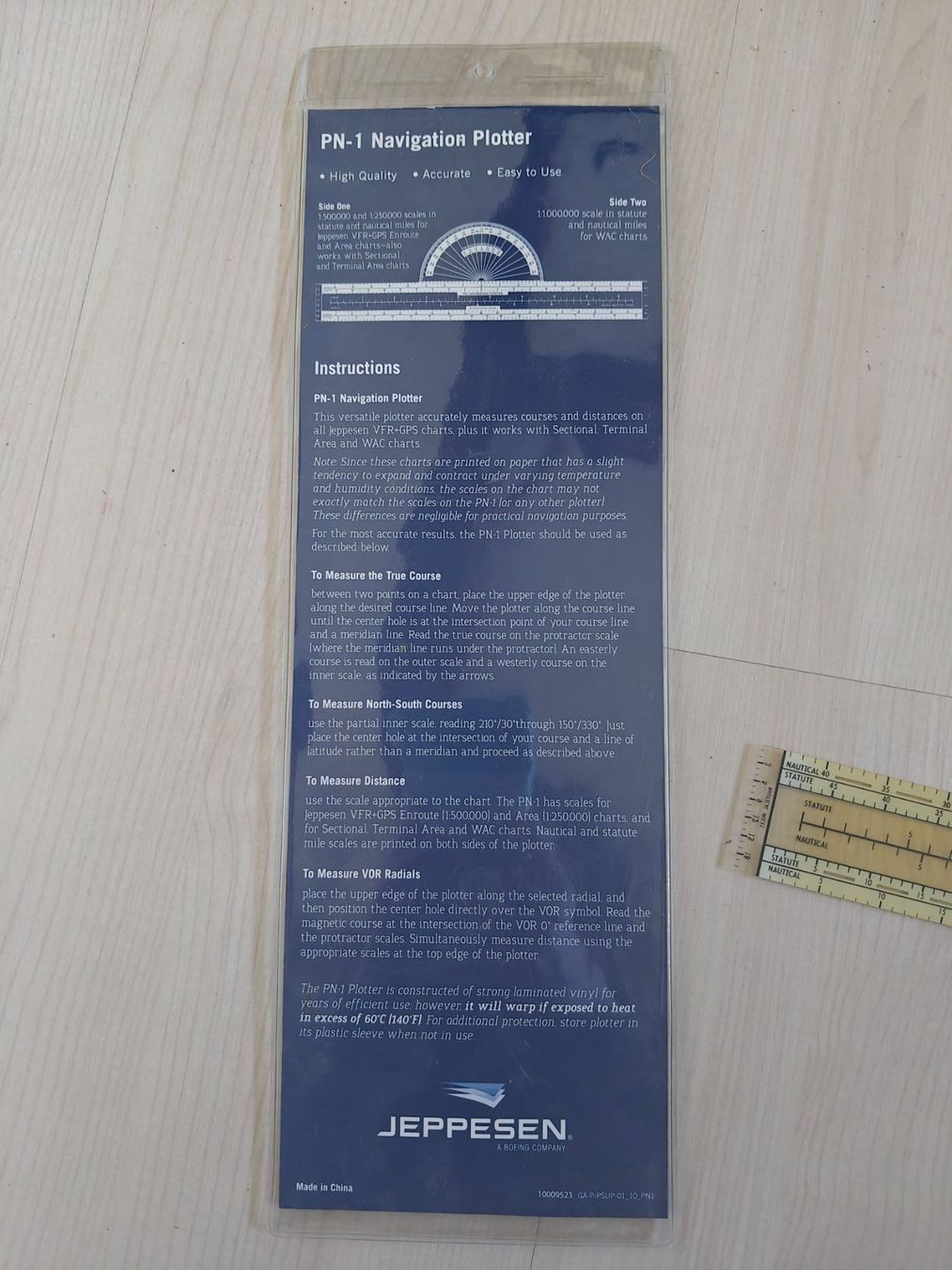 Sonstiges Schreiben & Zeichnen: PN-1 Navigation Plotter Jeppesen – Gebraucht aus Biglen von oinkioink88 2