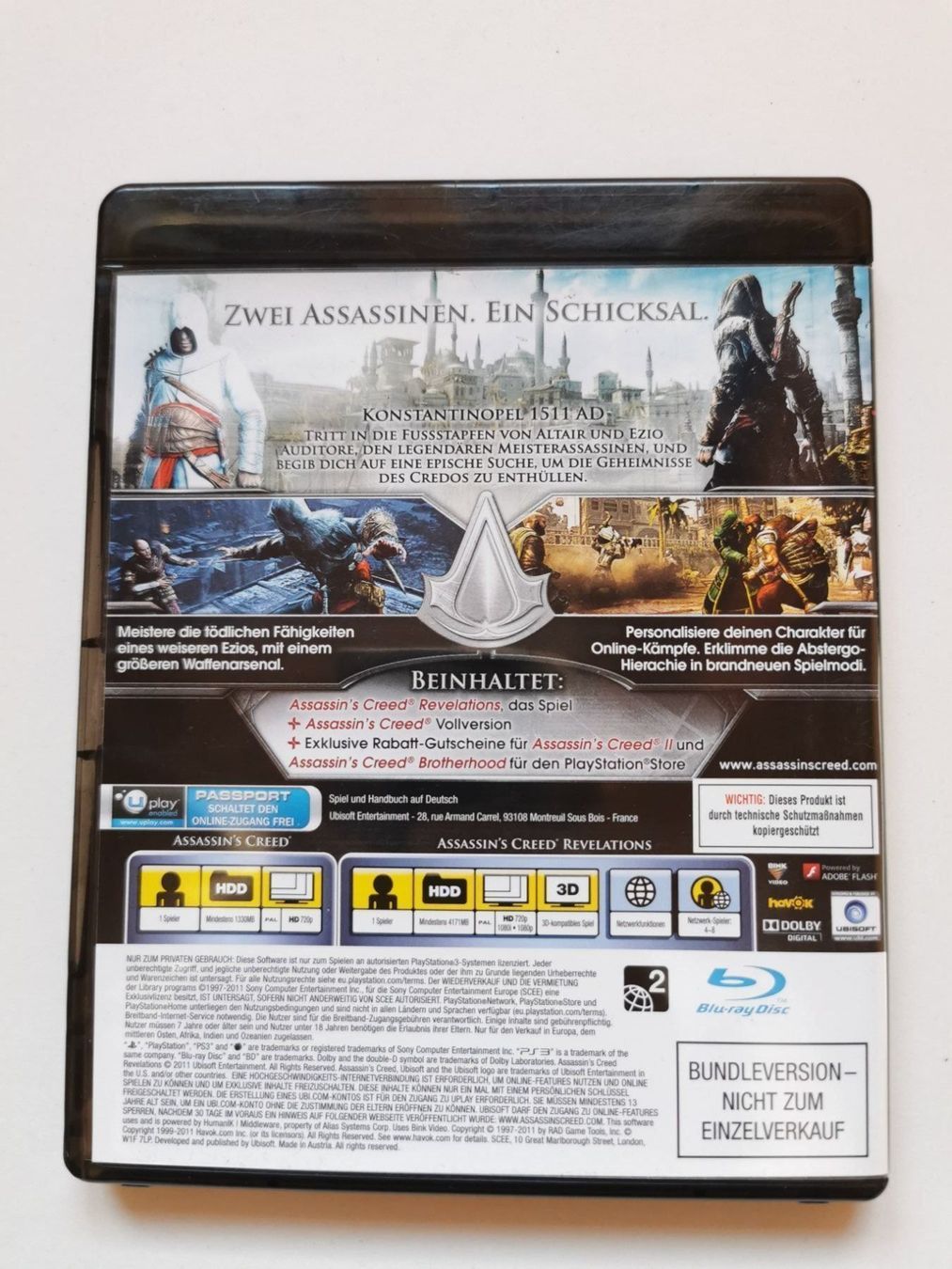 Sony Giochi: Ps 3 - Assassin's Creed Revelations – Usato da Lenzburg venduto da eyworld 3
