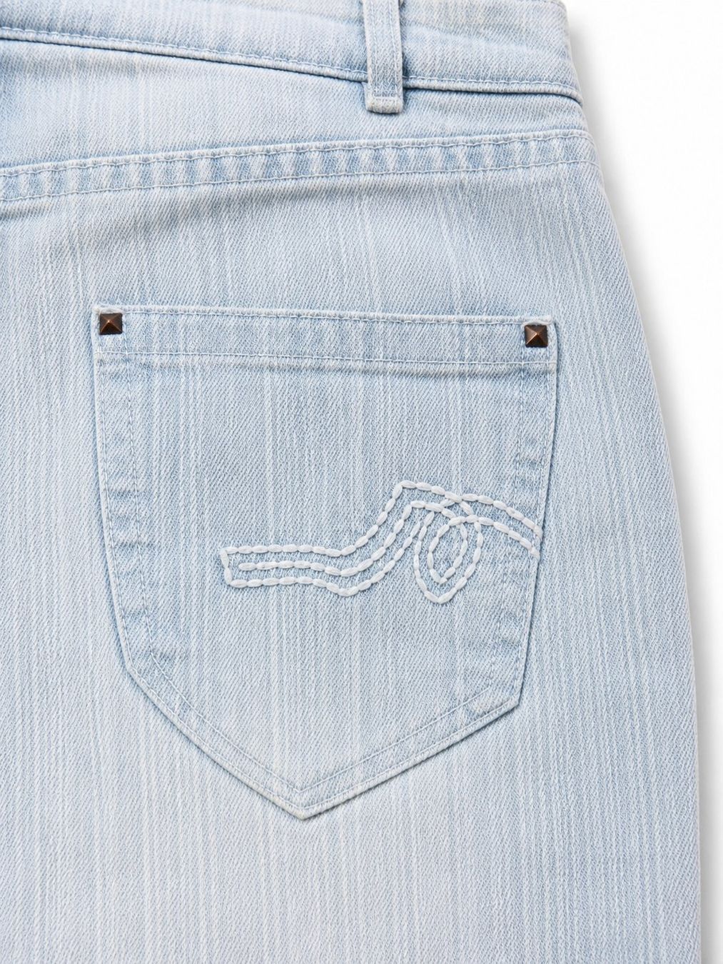 La Redoute Gonne: Hellblauer Jeans Minirock Gr. 36 – Baumwolle mit Elasthan – Nuovo (secondo la descrizione) da Fully venduto da VaneaSelection 8