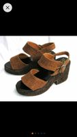 Kork Schuhe Vintage 70er Gr. 39