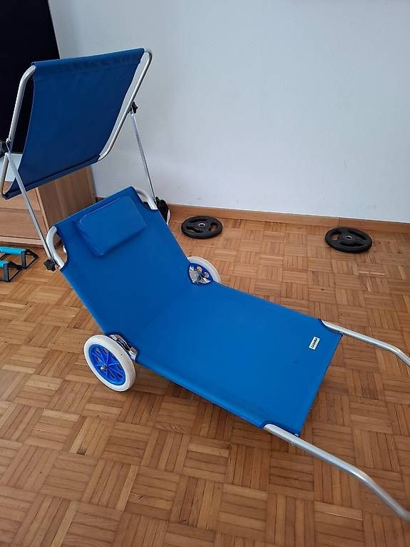 Chaises longues: Sonnenliege mit Rollen – D'occasion à Winterthur par erl_6kk7 1