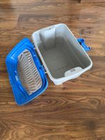 Transportbox für Kleintiere blau grau guter Zustand