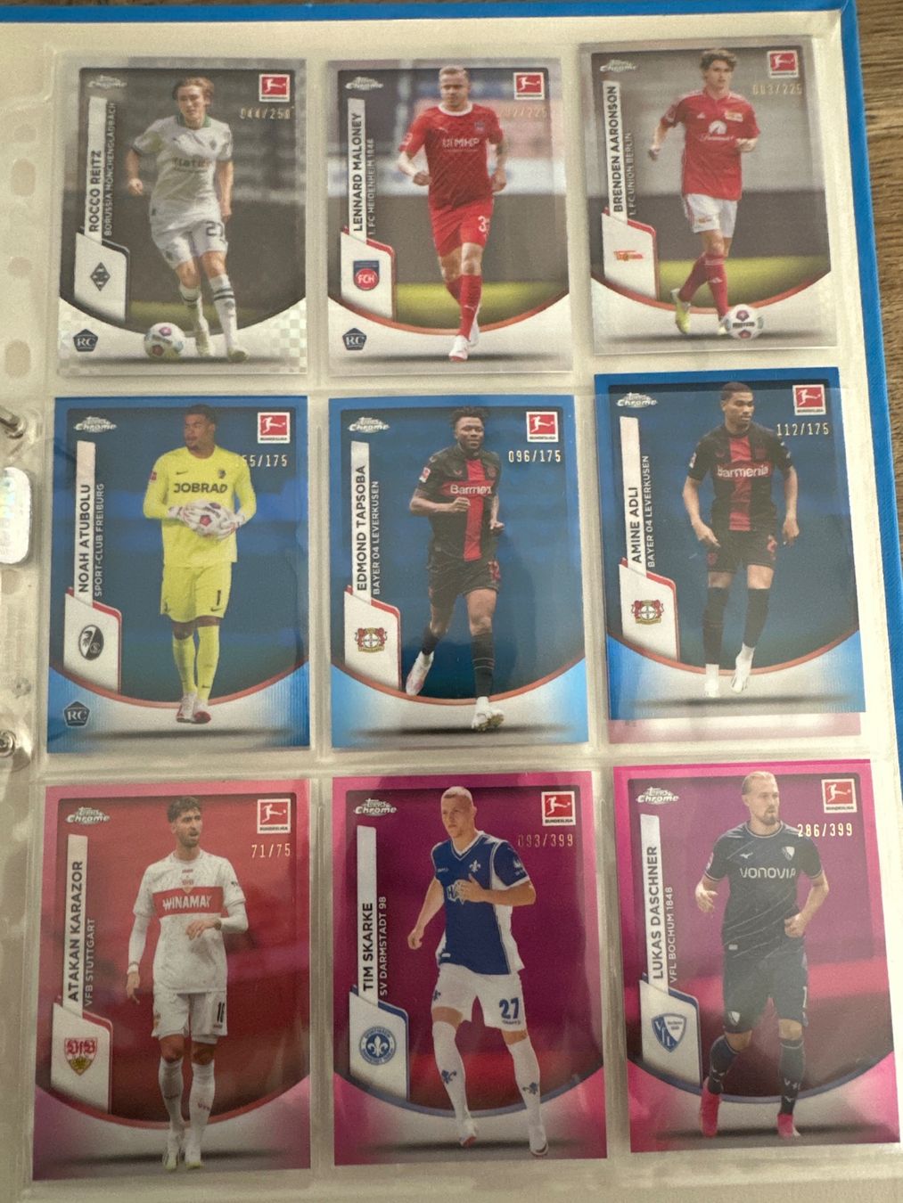 Topps Album: Topps Chrome Bundesliga 2024 Sammlung – Usato da Baar venduto da pede1900 1