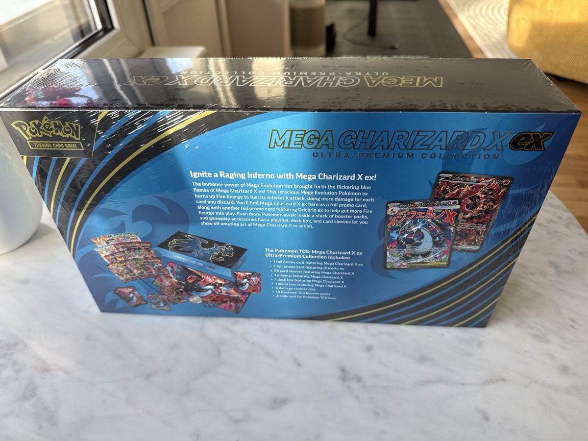 Pokémon Carte collezionabili: Pokemon Mega Charizard X EX Ultra Premium Collection EN – Nuovo e nell'imballaggio originale da Bern venduto da bestdeal_bern 1