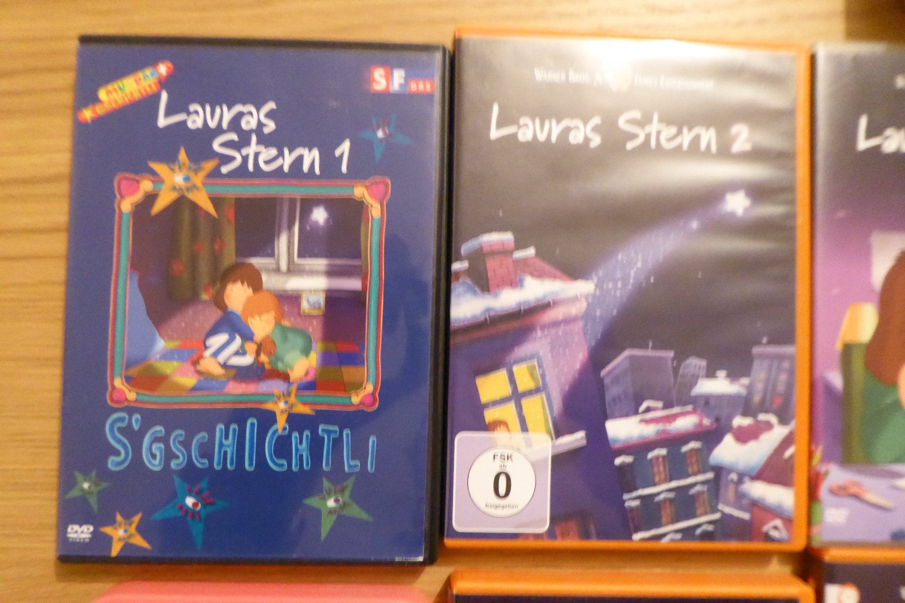 Tutti i DVDs: 8x DVD Lauras Stern – Usato da Allschwil venduto da Summelsarium 1