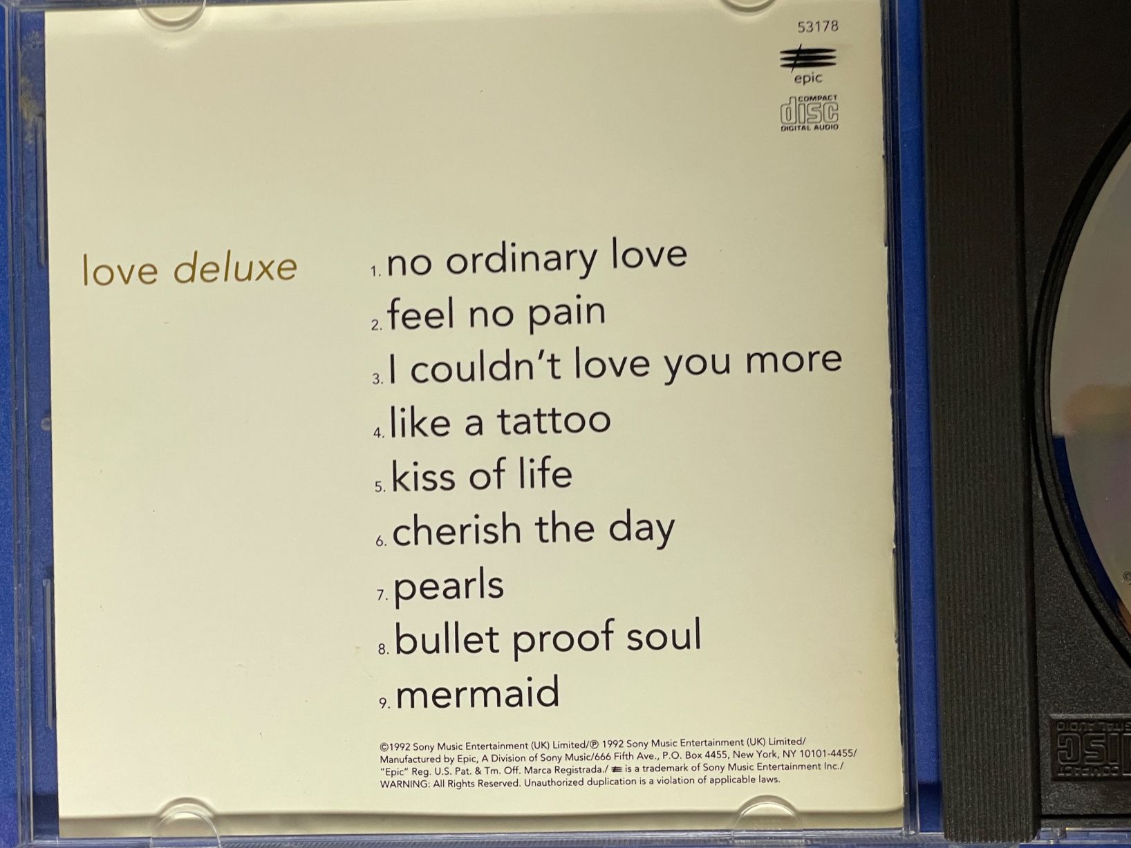 CDs: Sade – Gebraucht aus Muri b. Bern von AdidasCollector 1