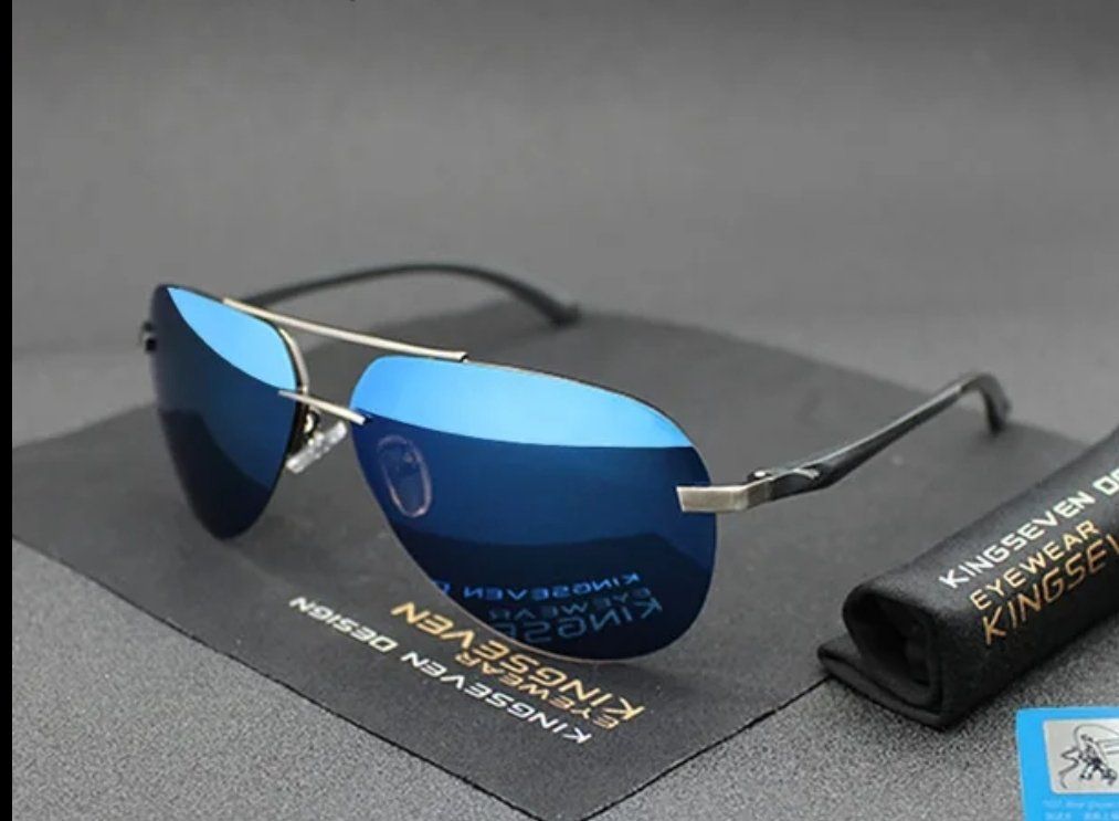 Occhiali & Lenti: Kingseven Piloten Sonnenbrille – Nuovo e nell'imballaggio originale da Suhr venduto da sjay.Cv