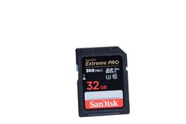 Speicherkarte SD Karte SANDISK 32GB SD Card 300MB