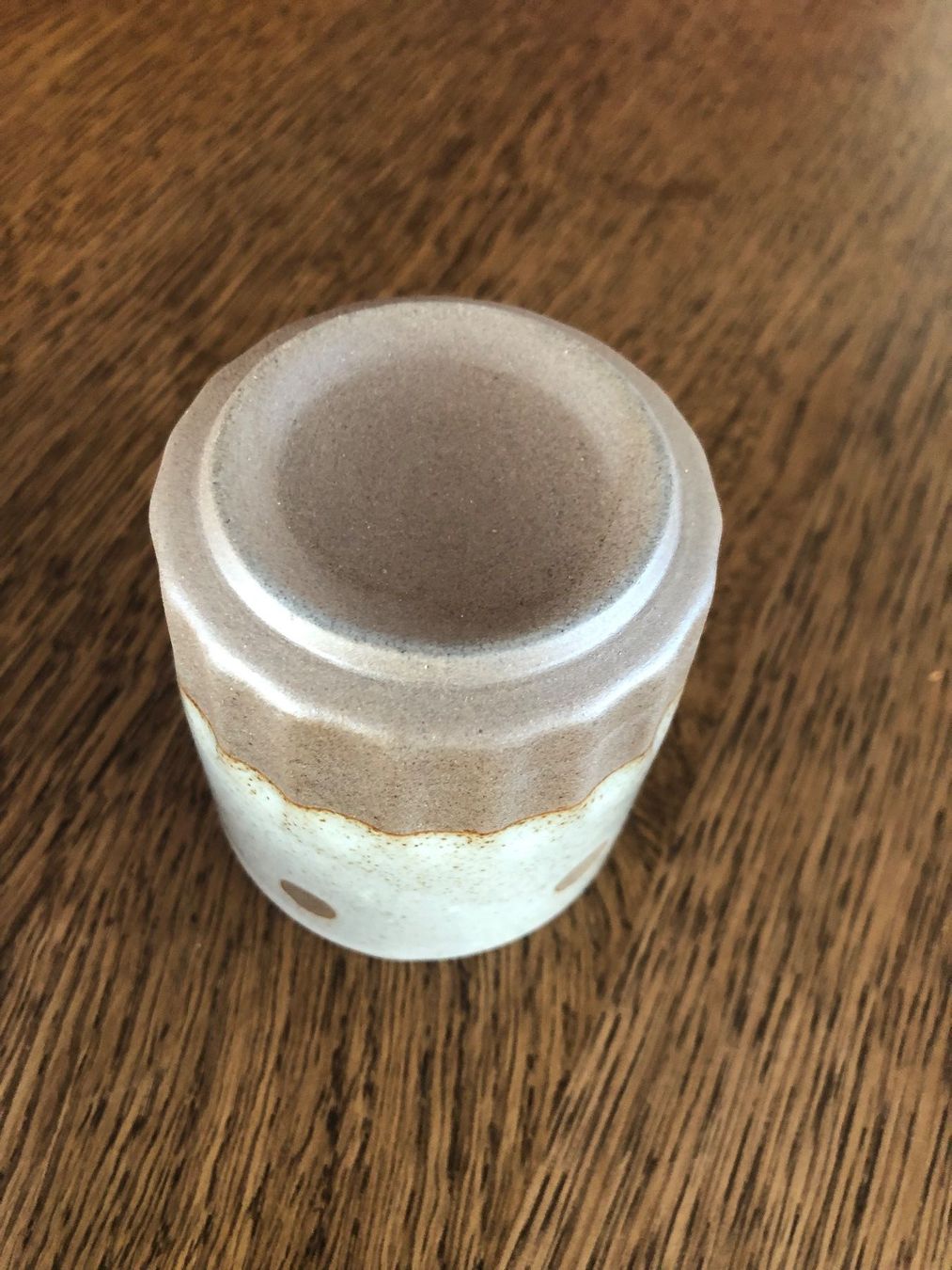 Vasi per fiori: Mini Cache pot Gris brun Topf Übertopf Grau Braun Blumentöpf – Usato da St-Aubin FR venduto da Tiweety 2