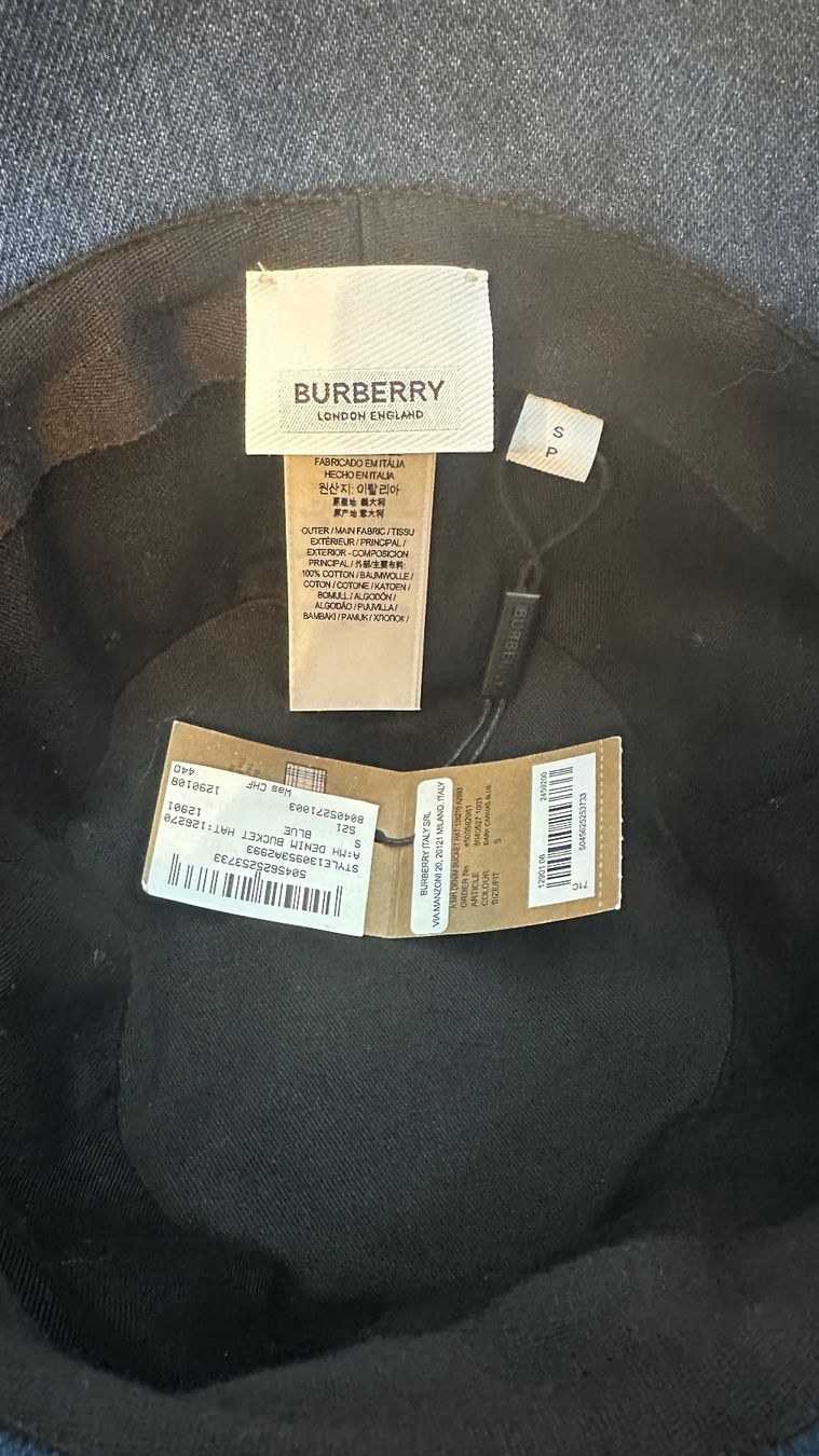 Burberry Copricapi, berretti & cappellini: Burberry Hut 🎩 – Nuovo e nell'imballaggio originale da Lachen SZ venduto da HelvetiaLuxury 5