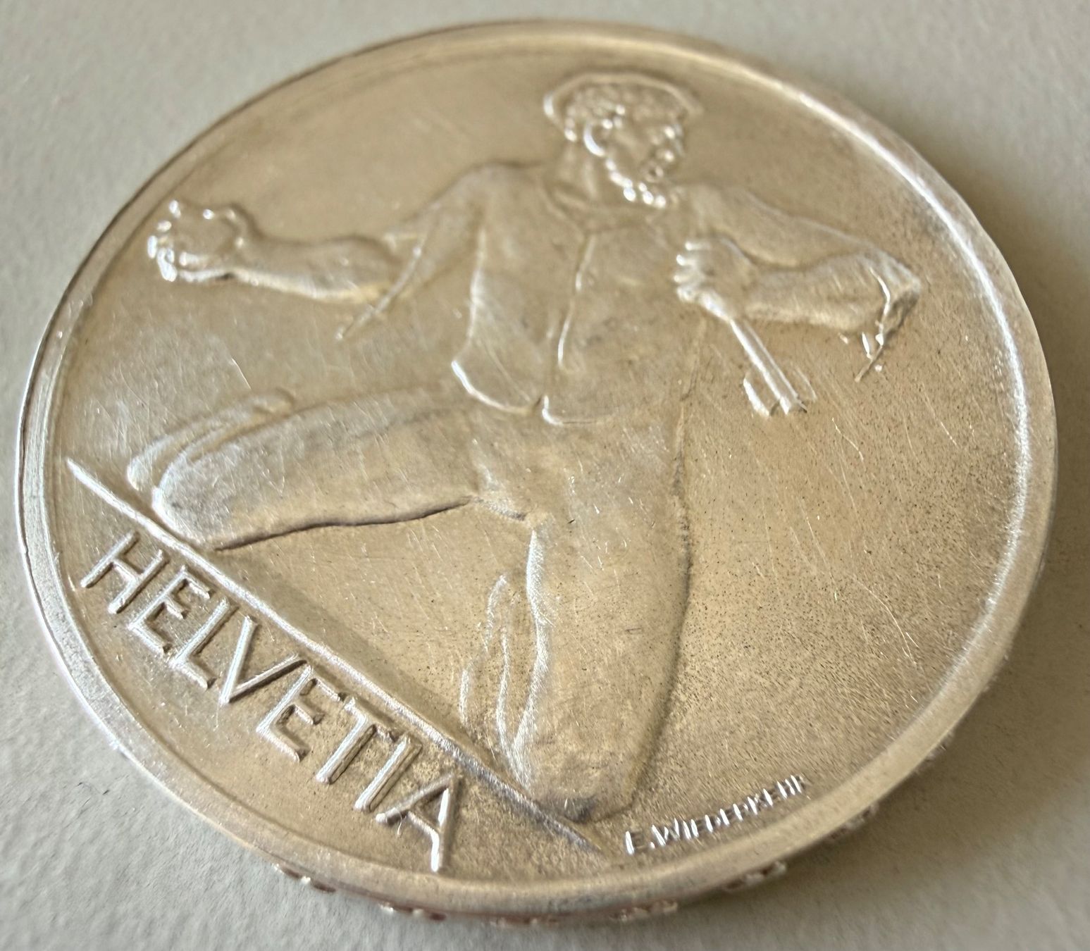 Tutti le monete: 5 Francs 1944 St Jakob Argent Silber – Usato da Genève venduto da lac_pf6t 6