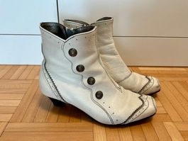 Wunderschöne Stiefeletten, Echtleder, Grösse 36, Vintage