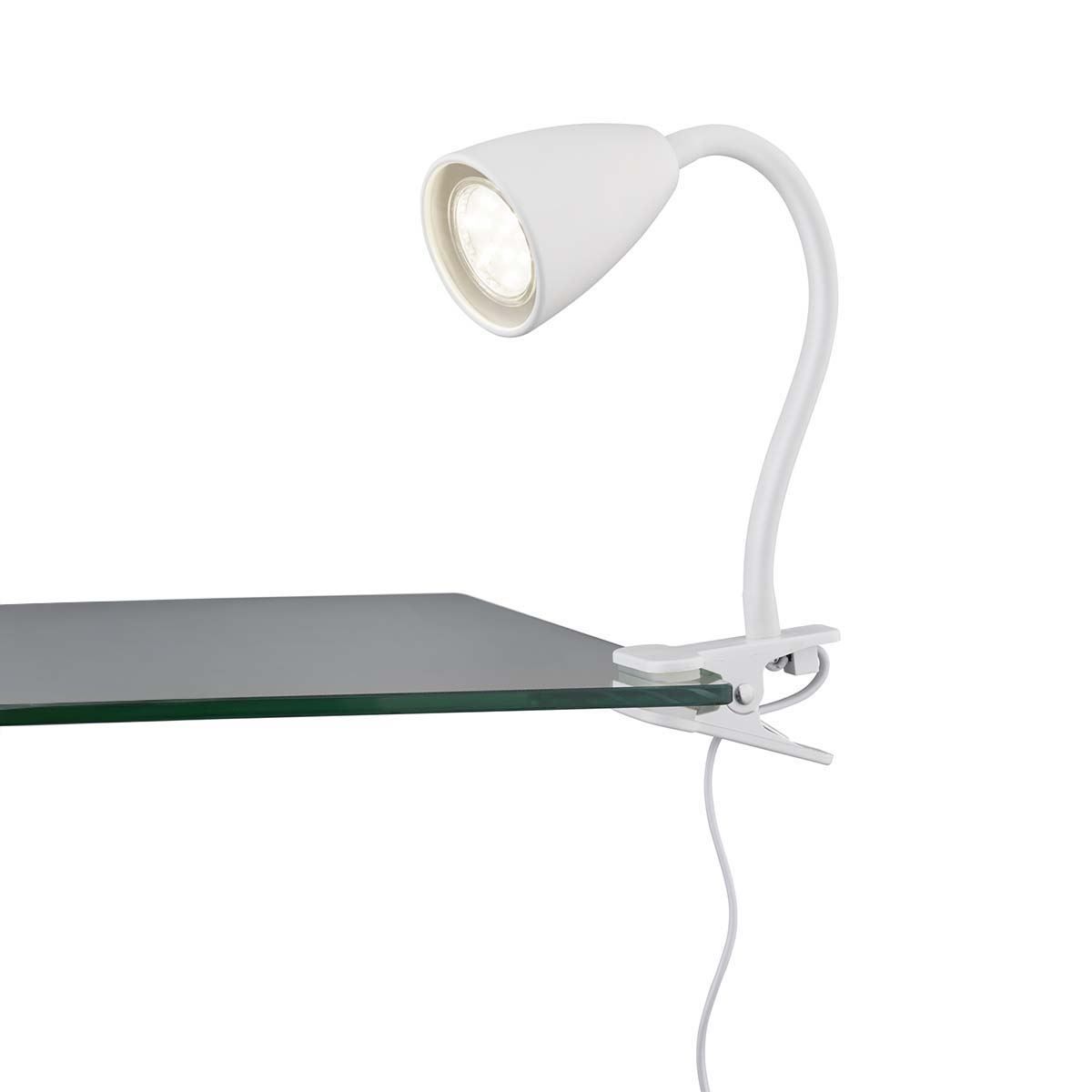 Lampen: Klemmleuchte, Weiss, 20 cm Höhe, IP20 – Neu (gemäss Beschreibung) aus Kreuzlingen von Smart-Light 2