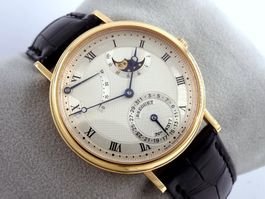 BREGUET CLASSIC POWER RESERVE 18K 3137 AUTOMATIK MONDPHASE