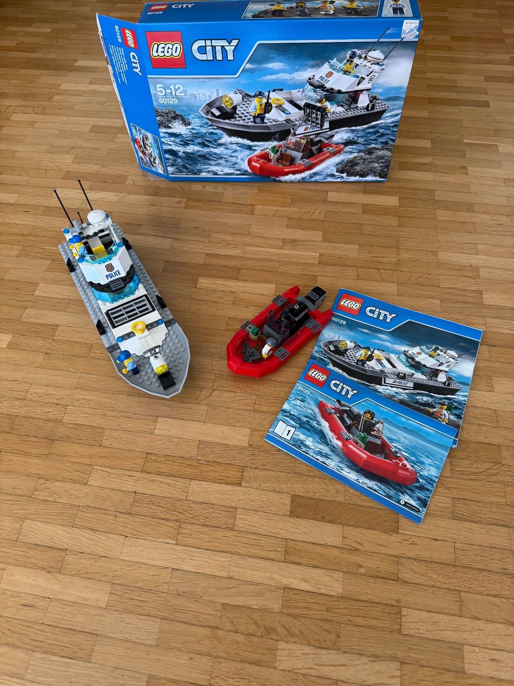 Lego Kit di costruzioni: Lego City 60129 Polizei Schiff Boot – Usato da RIET (NEFTENBACH venduto da SAMUEL110 1