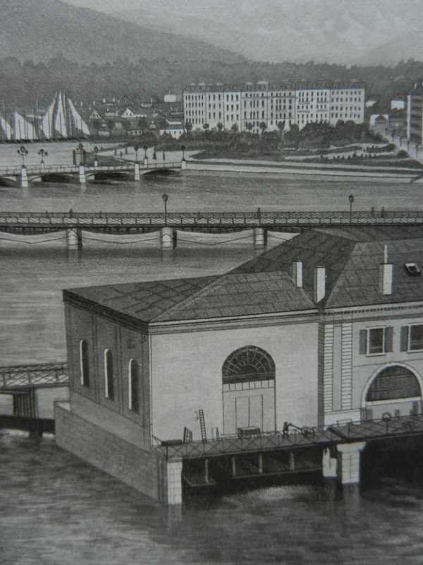Incisioni: Genève Genf von Rüdisühli – Usato da Risch venduto da Rischli15 4