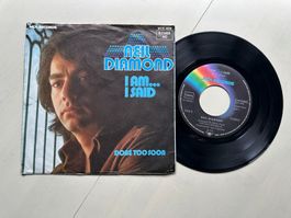 NEIL DIAMOND tolle Single I am I said Kult Top Hit 70's