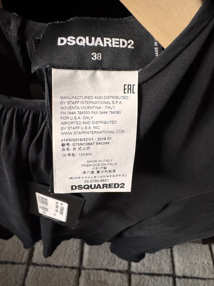 Dsquared2 Chemisiers: DSQUARED2 Bluse Schwarz Grösse 34 – D'occasion à Wilderswil par Renaissance1 6