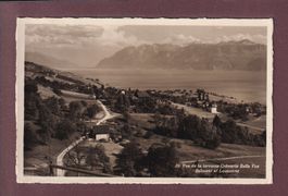 BELMONT - Vue depuis la terrasse de la Crêmerie - 1935