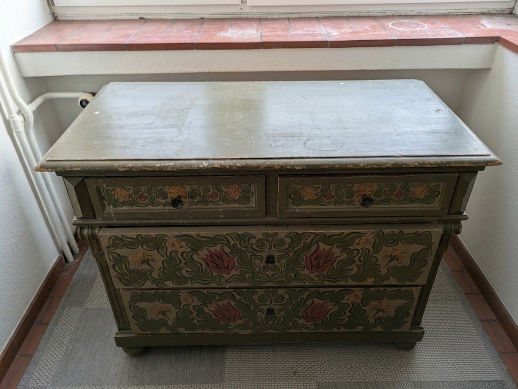 Commodes: Alte Grüne Bauernkommode – D'occasion à Zürich par oli_j5nn