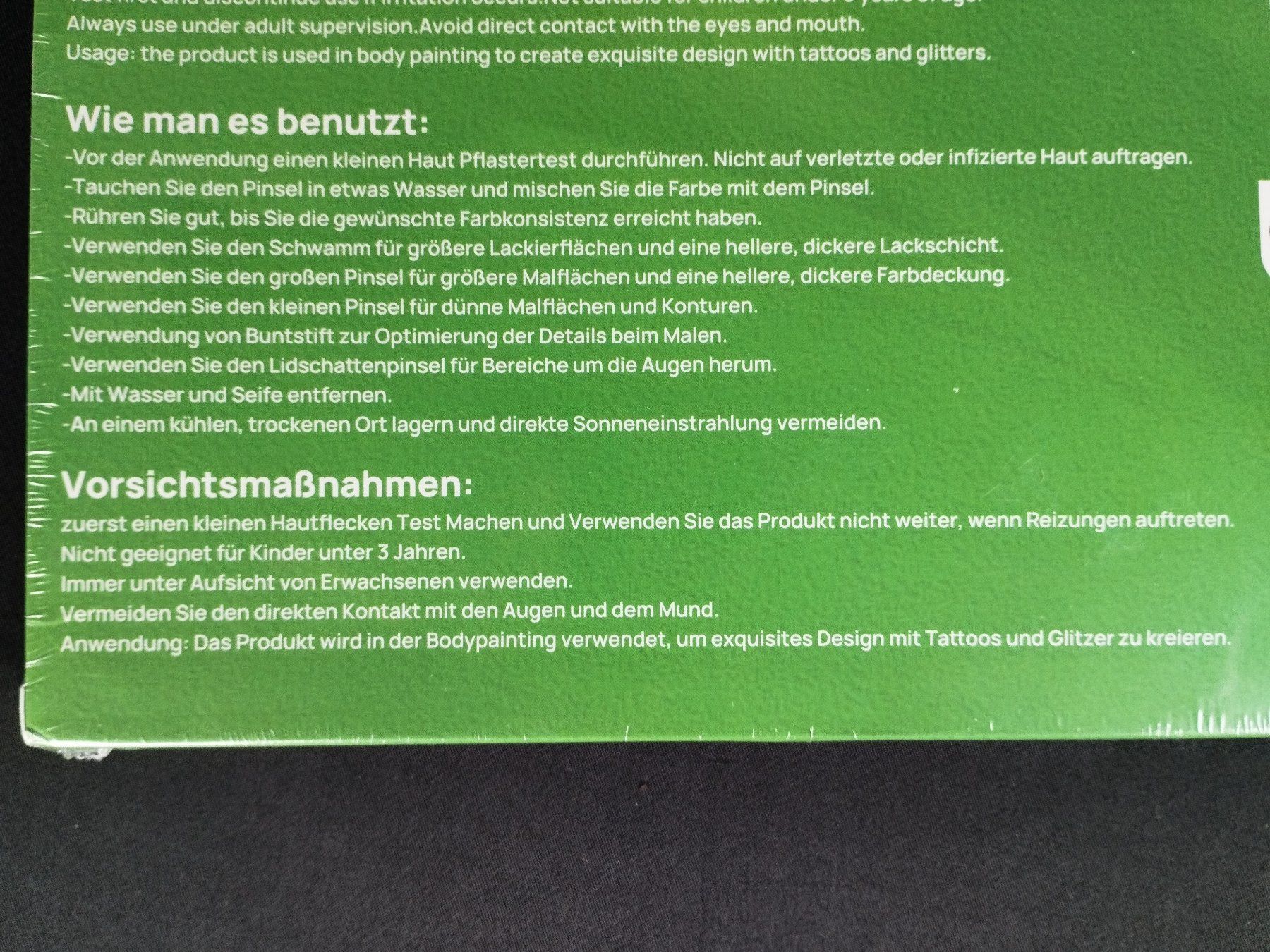 Make-up: KHOLEZ Gesichtsfarbe Kit – Nuovo (secondo la descrizione) da Schübelbach venduto da Restwert_Schubelbach 7