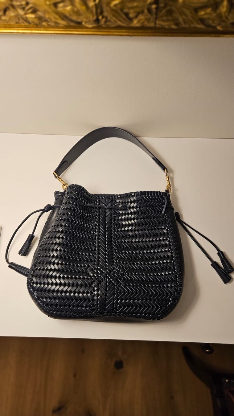 Anya Hindmarch Borse da donna: Anya Hindmarch - Neeson Tote Bag Blue – Usato da Unterägeri venduto da Elmilokim